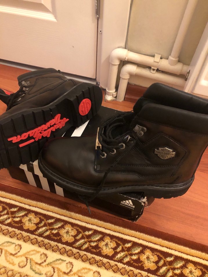 Siyah Tokalı Biker Erkek Bot - Görsel 3