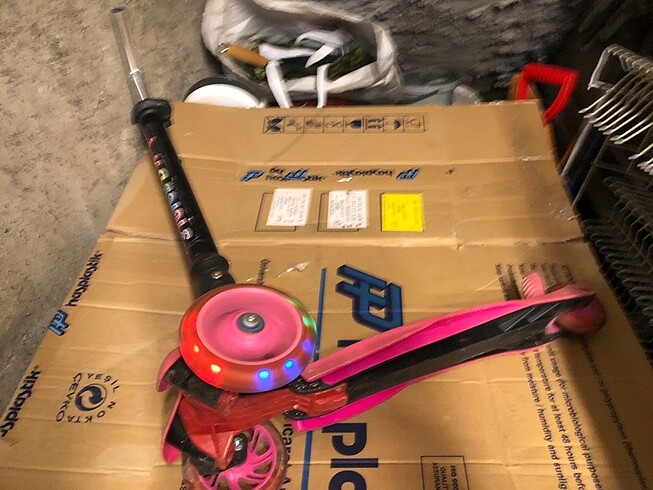  Beden pembe Renk Scoter çocuk lar için