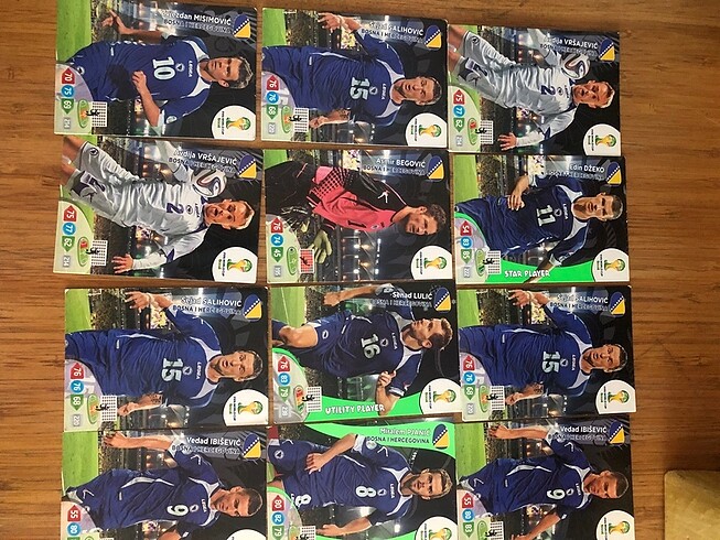  Beden Renk Panini futbolcu 20 ülke birden var istediğini seç