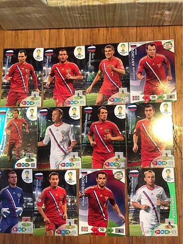  Panini futbolcu 20 ülke birden var istediğini seç