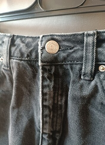 m Beden TopShop Siyah Kot Şort