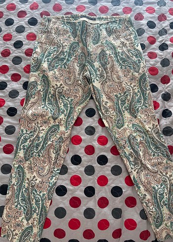 Zara Bohem Desenli Pantolon