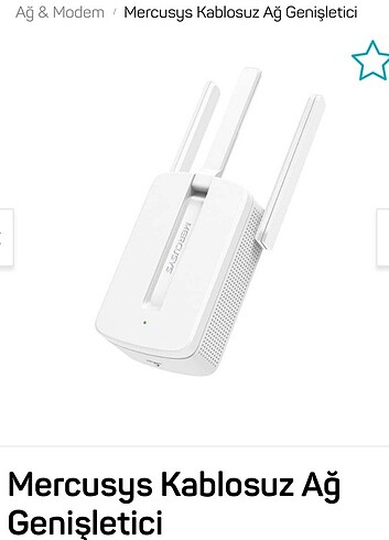 Modem ağ genişletici