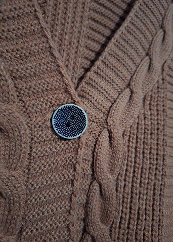 Novalüx Örgü Kalın Hırka - Görsel 3