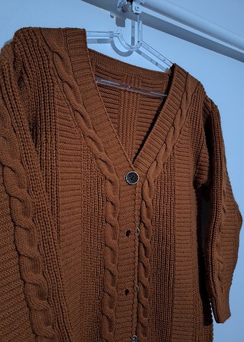 Novalüx Örgü Kalın Hırka - Görsel 2