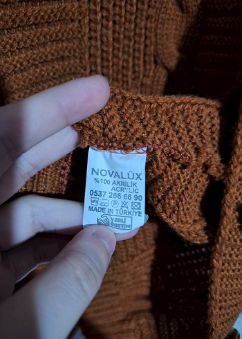 Novalüx Örgü Kalın Hırka - Görsel 4