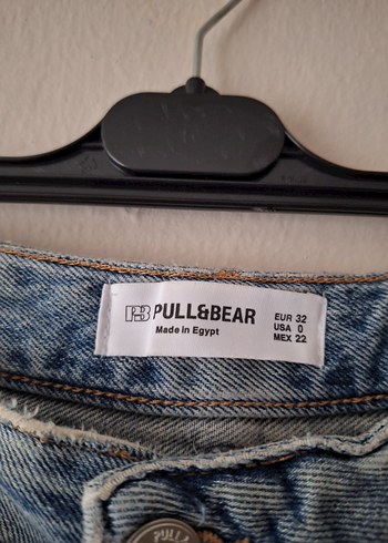 Pull&Bear Çift Bel Bantlı Baggy Jean - Görsel 6