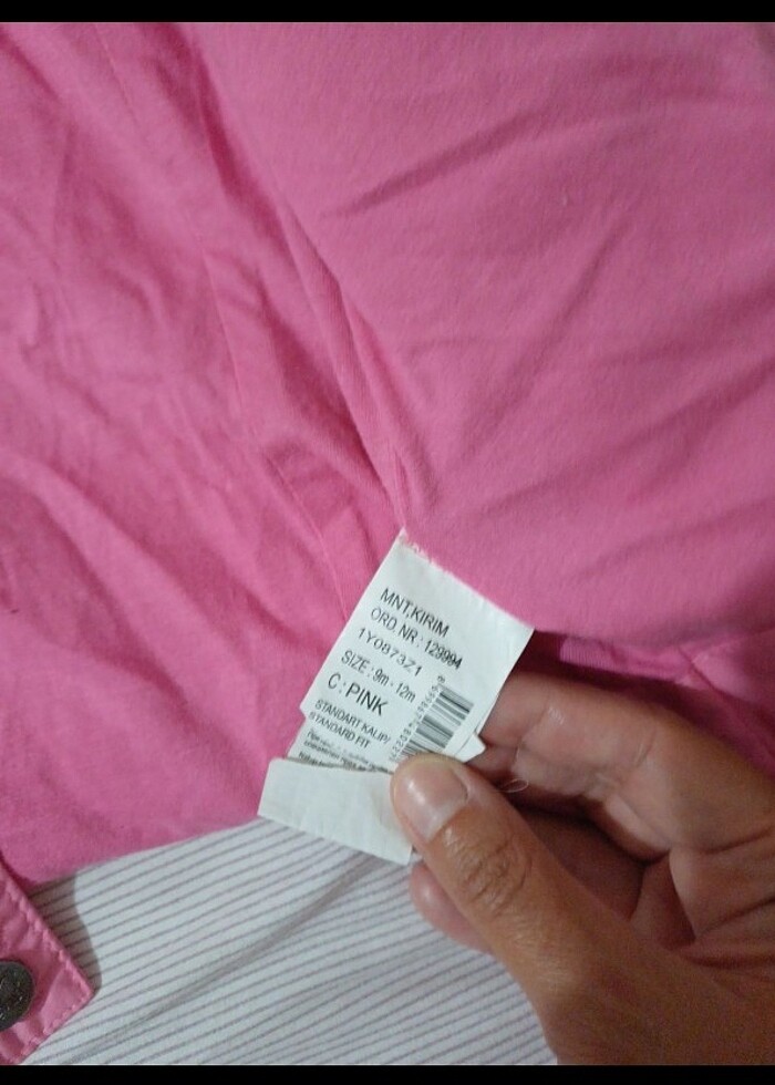 9-12 ay kız bebek yagmurluk - Görsel 2