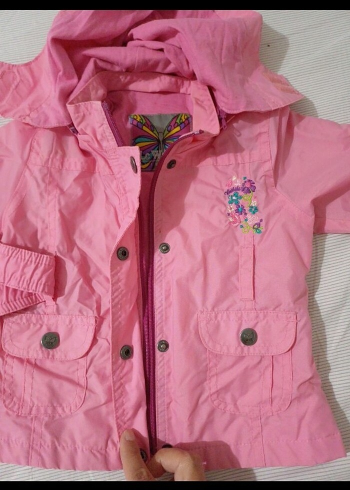 9-12 ay kız bebek yagmurluk - Görsel 4