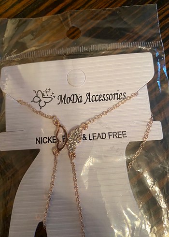 Altın Renk Zincir Detaylı Kadın El Zinciri - Görsel 2