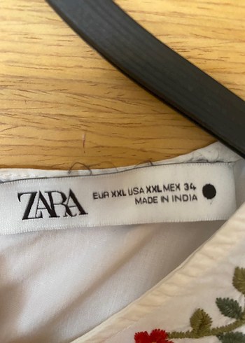 Zara Nakışlı Çok Renkli Bohem Uzun Elbise