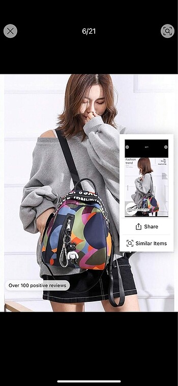 Beden ithal backpack