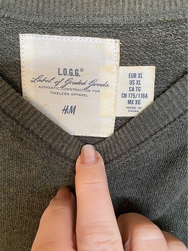 xl Beden haki Renk H&M triko