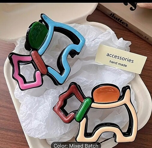 Beden mavi Renk agatha toka