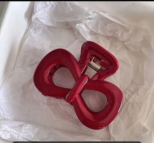 Beden kırmızı Renk 4 lu set toka