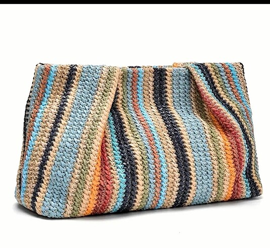 hasır clutch