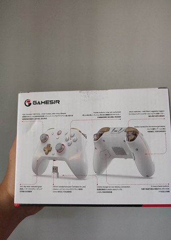 Diğer Gamesir Cyclone 2 Mekanik Switch RGB Gamepad