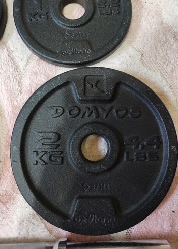 Deacthlon Domyos 10kg Döküm Dambıl Seti