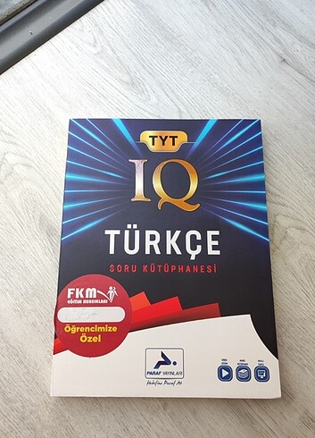 Paraf Yayınları IQ Tyt Türkçe Soru Bankası 