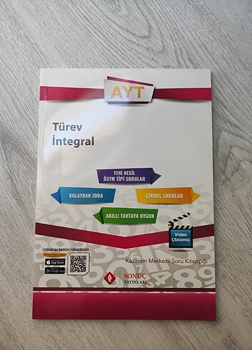 Sonuç Yayınları Ayt Türev İntegral Trigonometri Logaritma Dizile
