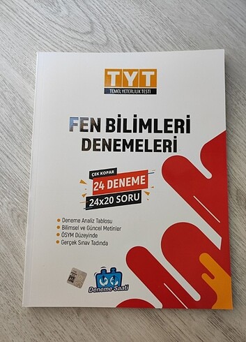 Deneme Saati Tyt Fen Bilimleri Deneme 24lü