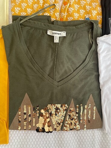 m Beden 8 adet tshirt