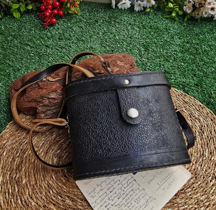 Klasik Siyah Dürbün ve Kılıfı - Görsel 2