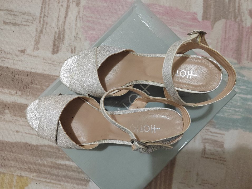 Hotiç Platform Topuklu Kadın Abiye Ayakkabı - Görsel 4