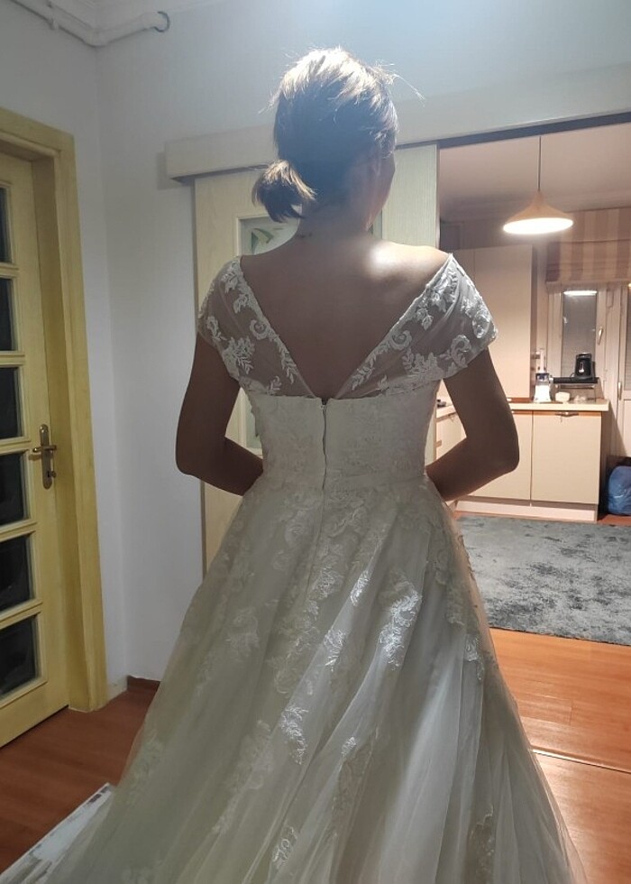 Oleg Cassini Gelinlik - Görsel 2