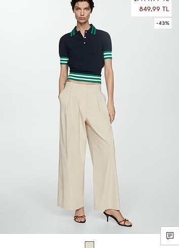 mango wideleg pantolon