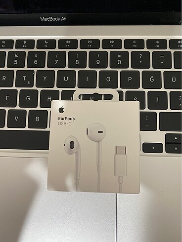 apple EarPods usb-c kablolu kulaklık