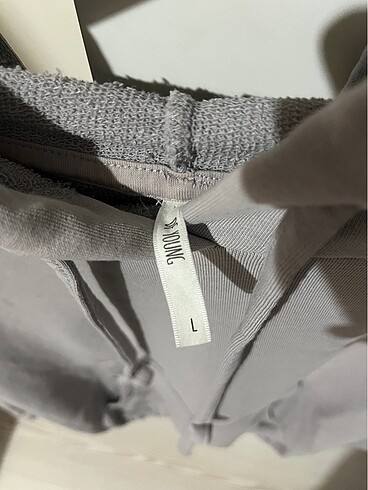 Defacto Gri Düz Sweatshirt