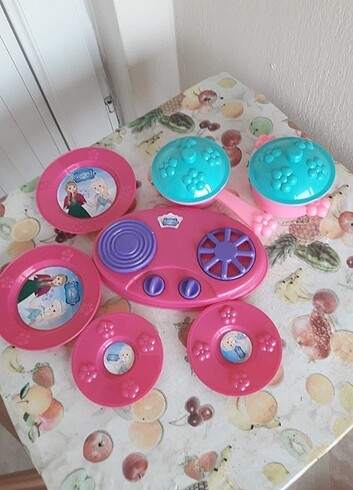 Fisher Price Ocak tabaktan oluşan mutfak seti