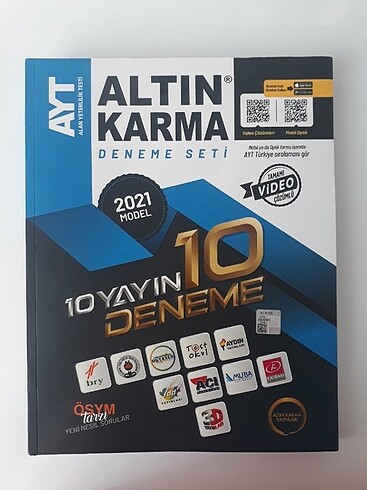 altın karma ayt deneme seti