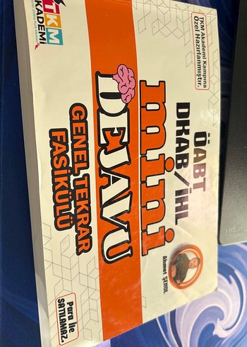 ÖABT Dkab/İHL Mini Dejavu Fasikülü