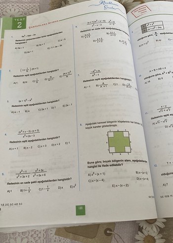 Beden Renk TYT Matematik Soru Bankası 2021 Model