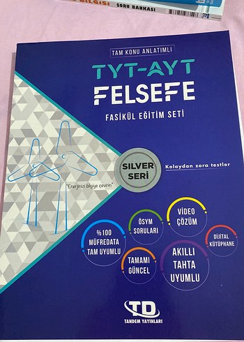 TYT-AYT Felsefe Fasikül Eğitim Seti Silver Seri