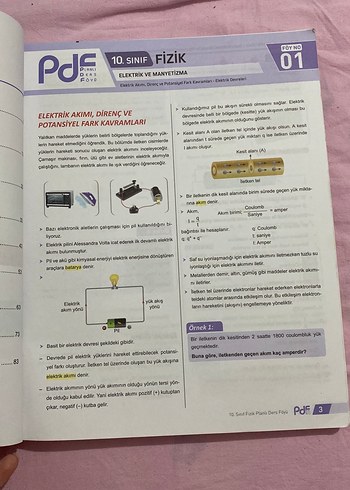 Beden Renk 10. Sınıf Fizik eğitim vadisi PDF konu anlatımlı soru bankası