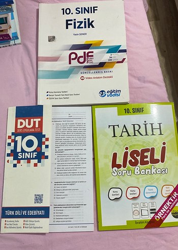10. Sınıf Fizik eğitim vadisi PDF konu anlatımlı soru bankası