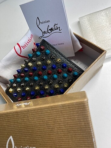 Christian Louboutin Christian Louboutin zımbalı cüzdan