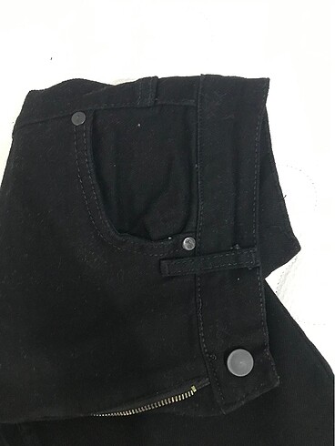 Zara siyah boru paça pantolon