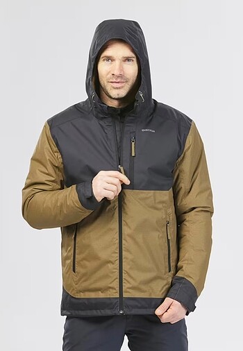 QUECHUA Erkek Su Geçirmez -10C Kar Montu