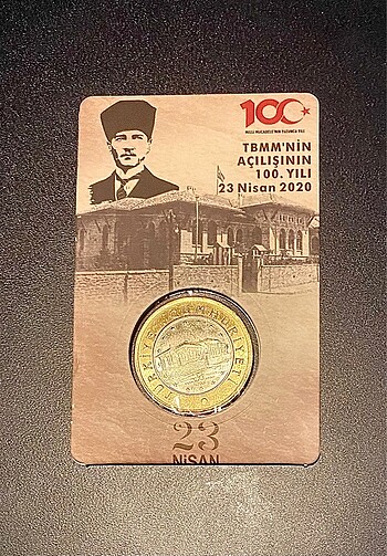 TBMM MECLİS HATIRA PARASI ÖZEL KİTİNDE