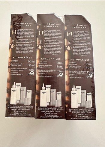 Schwarzkopf Palette Deluxe Saç Boyası 7-554 Altın Karamel - Görsel 3