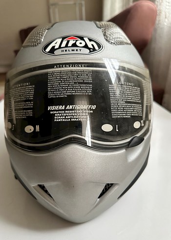 Airoh Helmet Gri Metalik Kask M/57-58 - Görsel 7