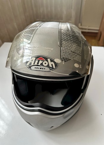 Airoh Helmet Gri Metalik Kask M/57-58 - Görsel 11