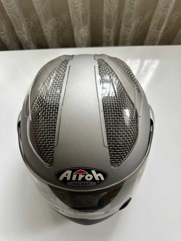 Airoh Helmet Gri Metalik Kask M/57-58 - Görsel 2