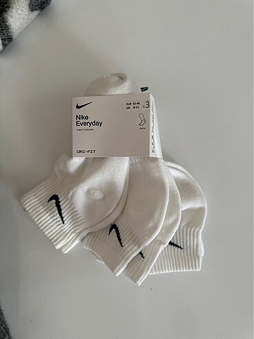 Nike orijinal unisex çorap x3