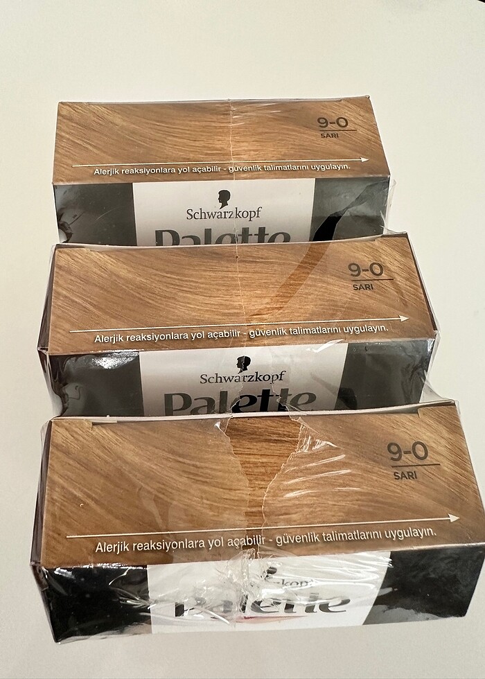 3 Paket Palette Deluxe 9-0 Sarı - Görsel 3