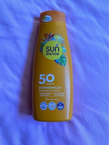 Sun marka güneş kremi